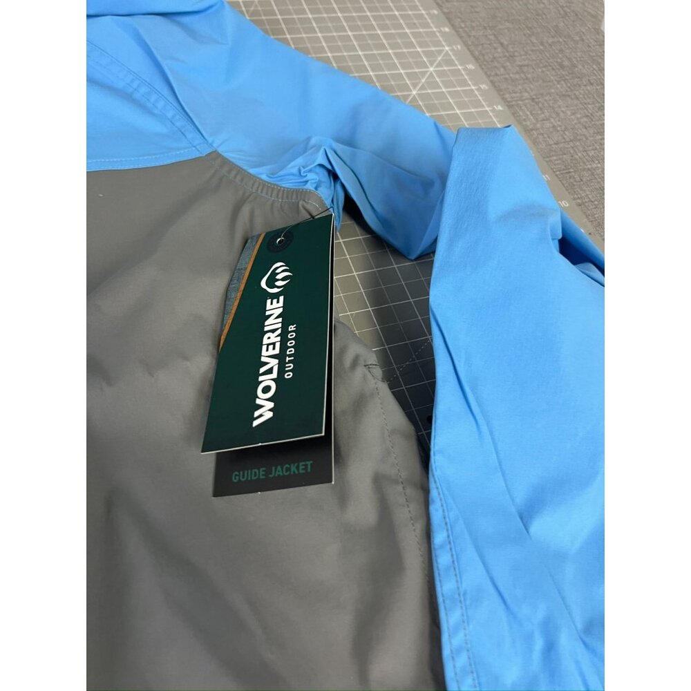 Wolverine Guide Jacket Men Blue Sky Sz. XXL New Fishing Hiking - Picture 4 of 8